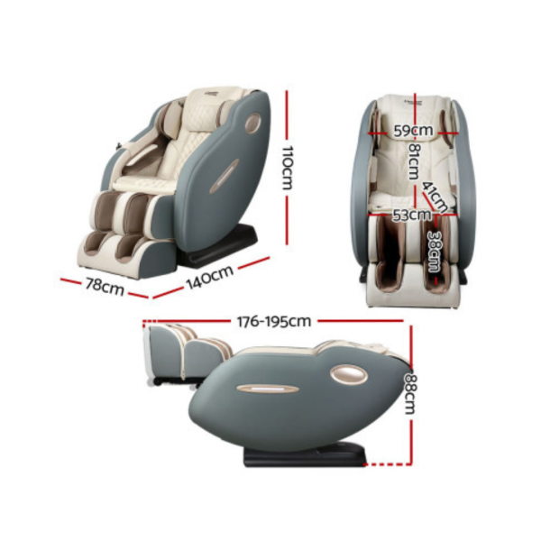 Full Body Massage Chair | Heated Recliner | 150Kg Weight Capacity