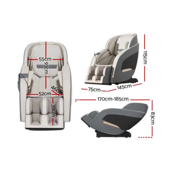 Comfortable Heated Massage Chair | 150Kg Weight Capacity