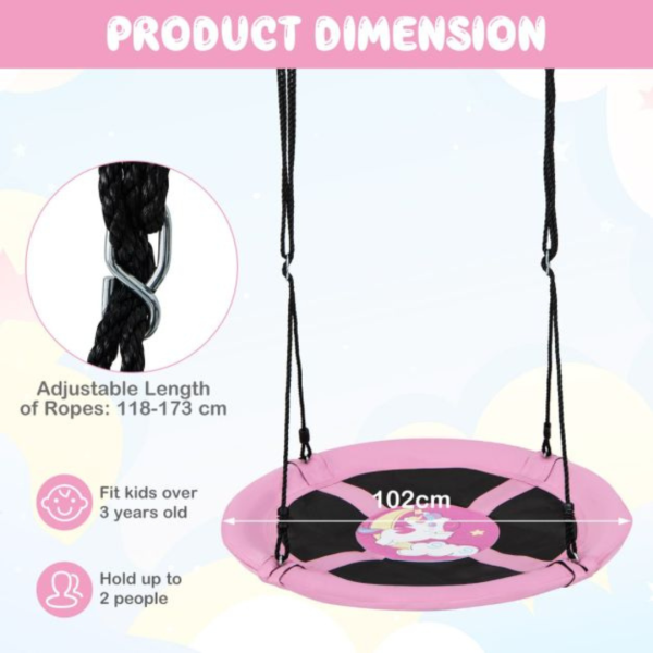 Sensory Saucer Swing Chair | 100Kg Weight Capacity